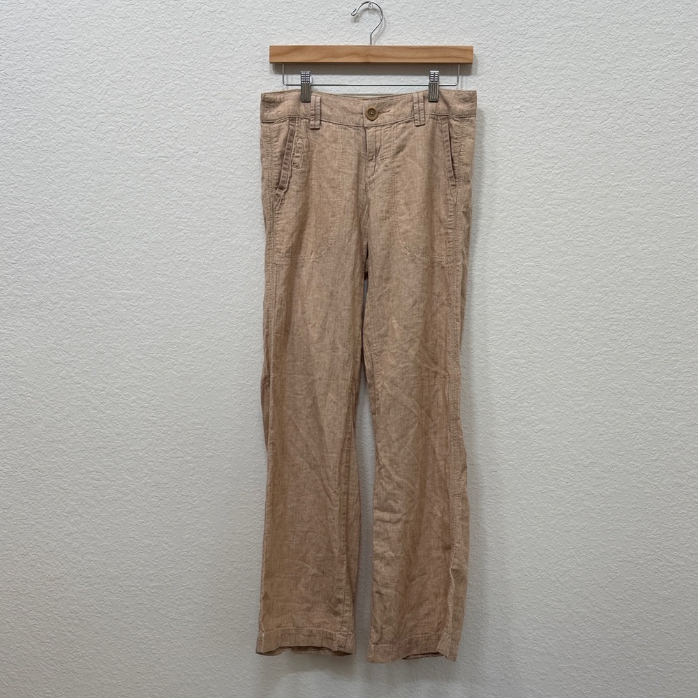 Pilcro and the Letterpress Tan Pants